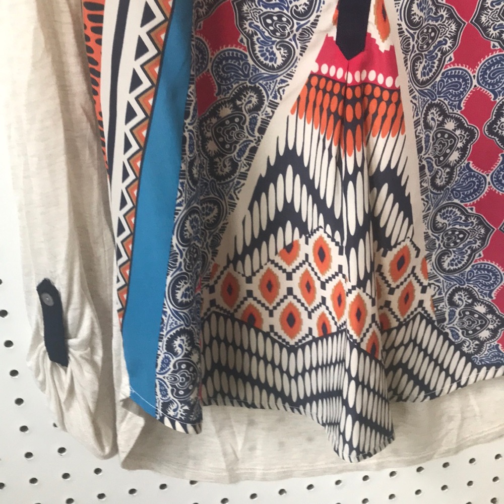 Anthropologie Tiny Pattern Front Top - image 3